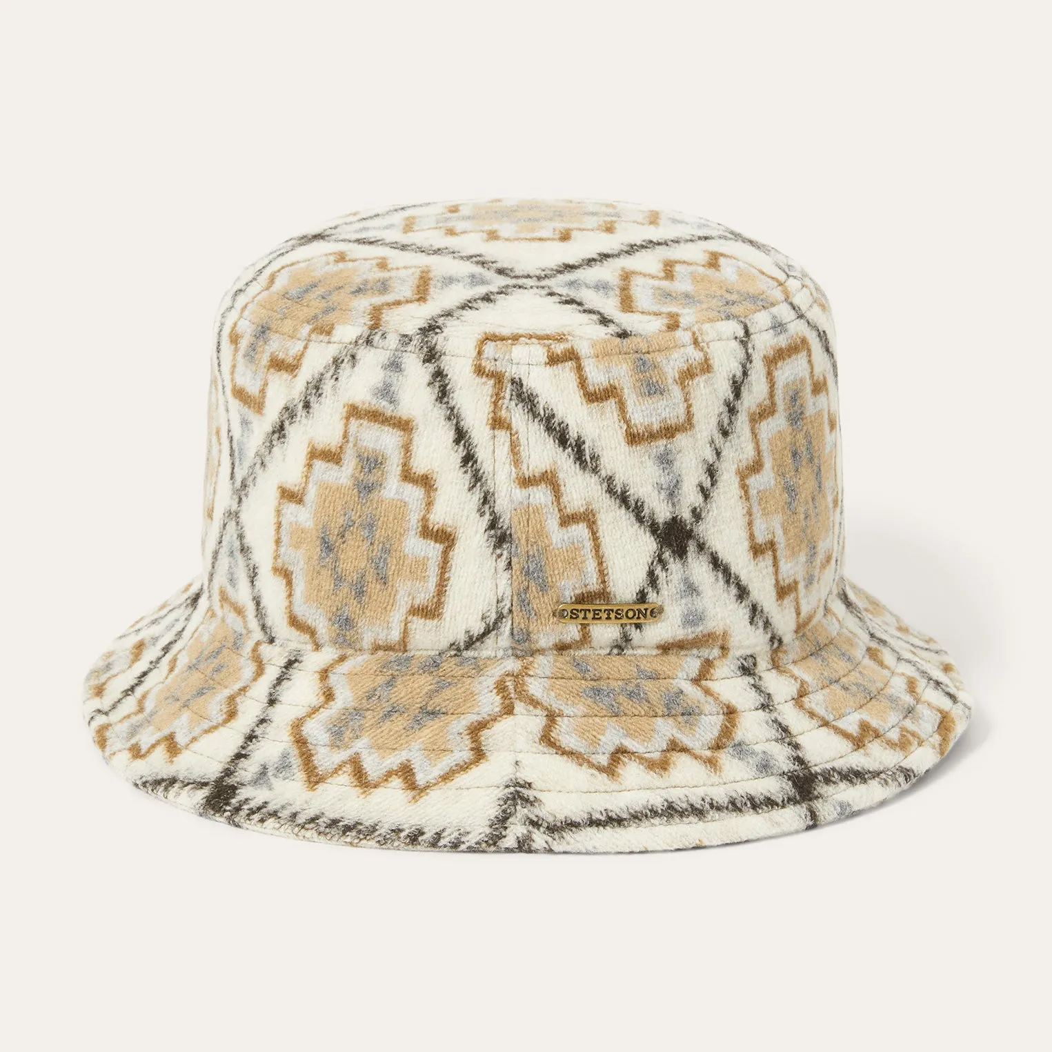 Navajo Jersey Bucket Hat -STETSON