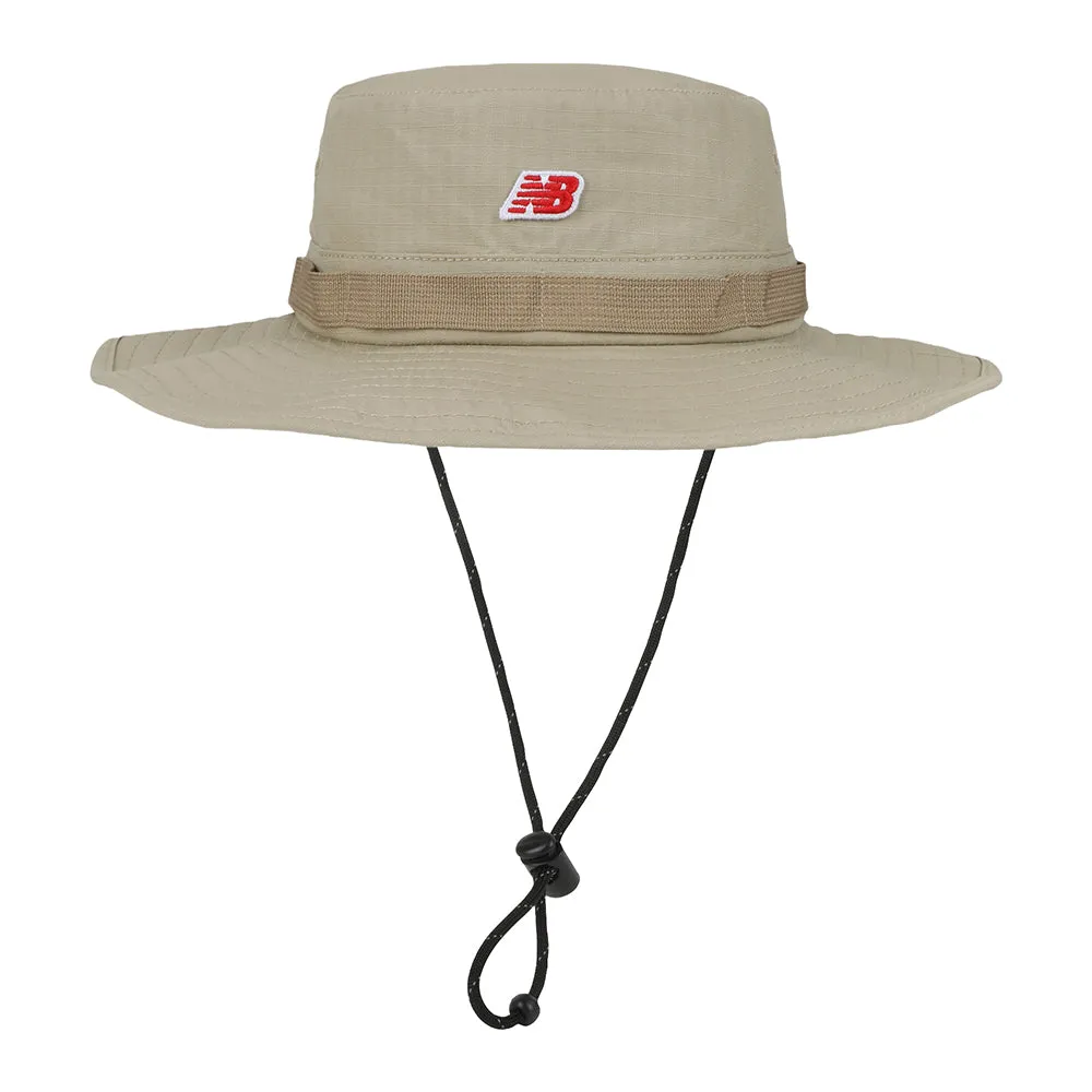 New Balance Hats NB Patch Cotton Ripstop Boonie Hat - Stone