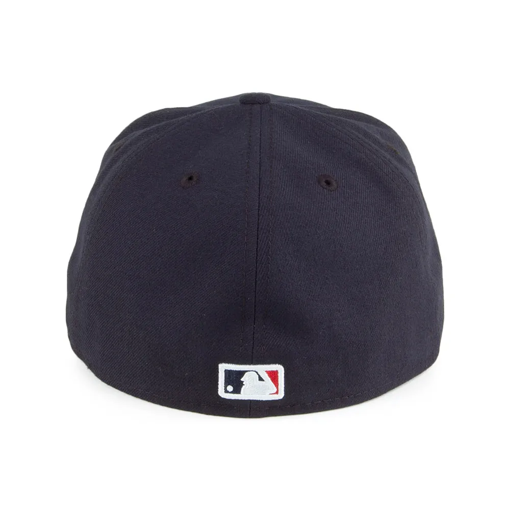 New Era 59FIFTY Boston Red Sox Baseball Cap - MLB On Field AC Perf - Navy Blue