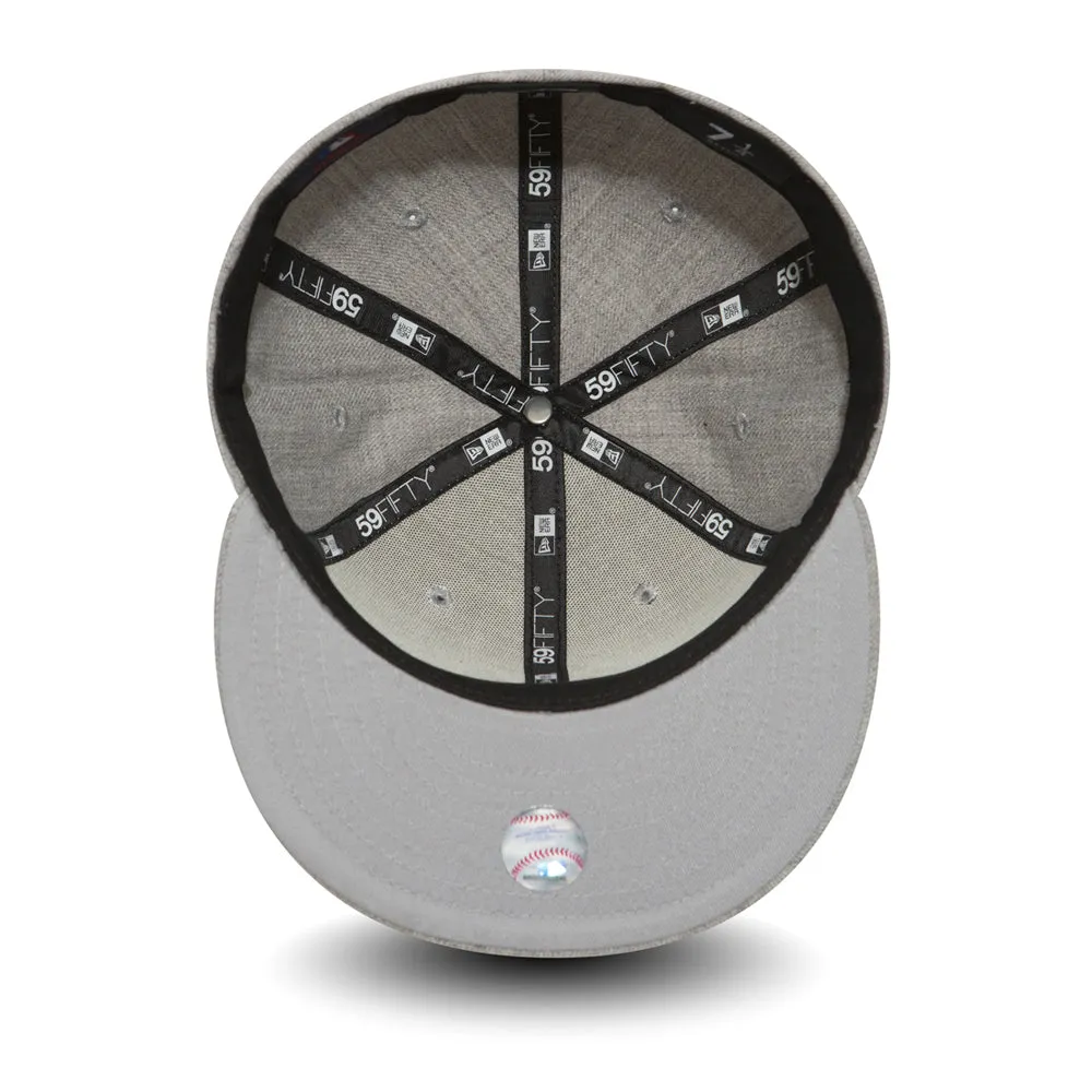 New Era 59FIFTY New York Yankees Baseball Cap - MLB League Essential - Heather Grey
