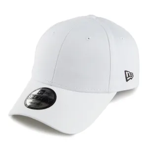 New Era 9FORTY Blank Baseball Cap - Flag Collection - White