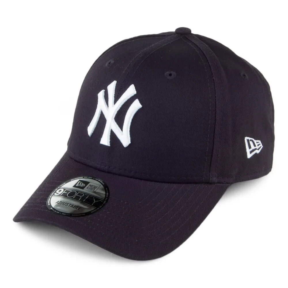 New Era 9FORTY New York Yankees Baseball Cap - MLB League Essential - Navy Blue
