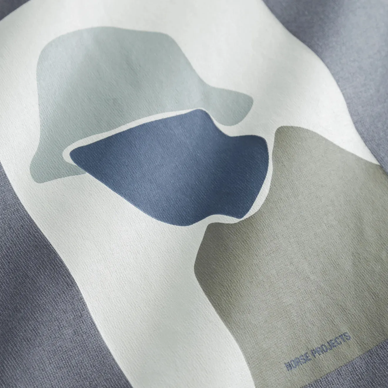 Norse Projects Johannes Organic Bucket Hat Print T-shirt Magnet Grey