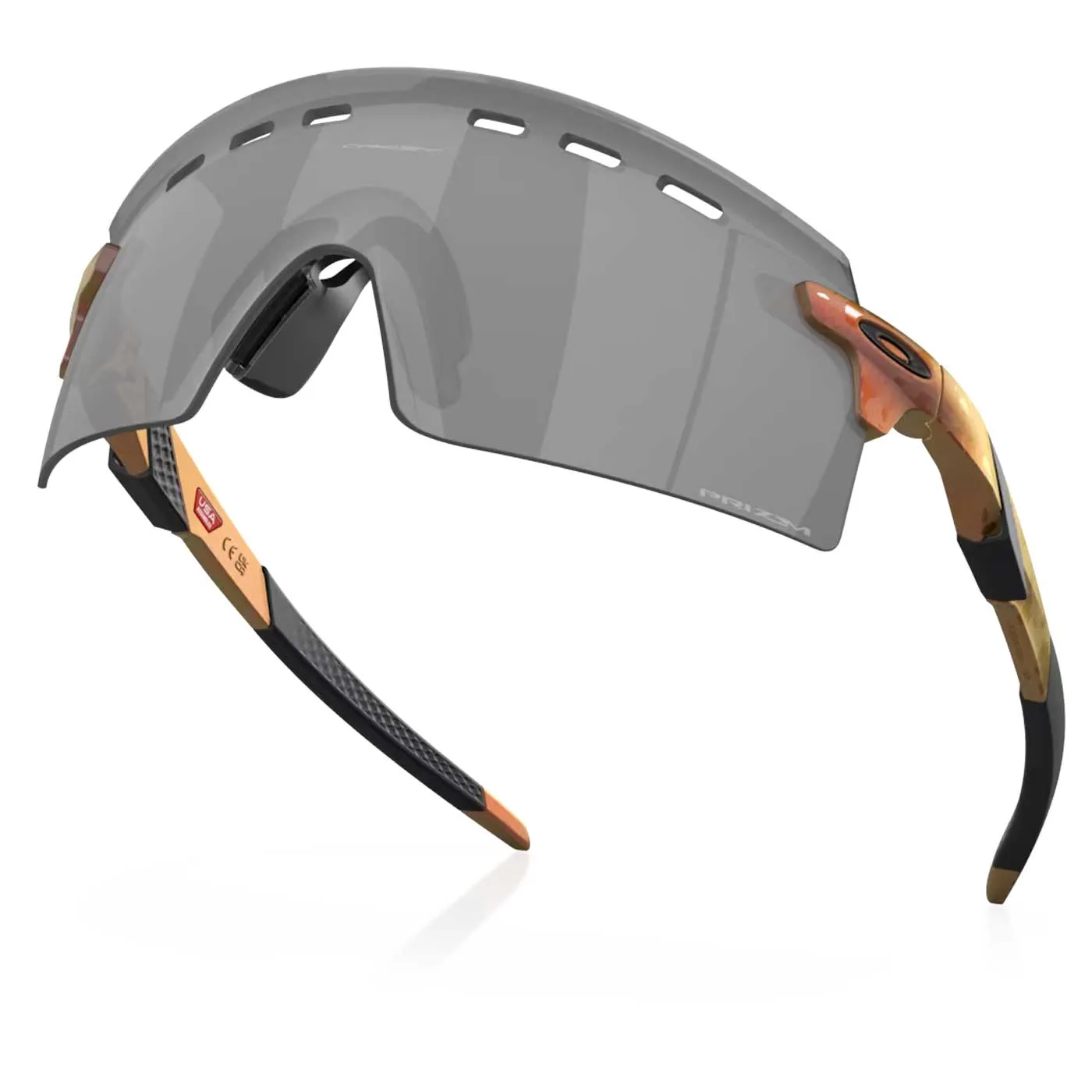 Oakley Encoder Strike Community Collection Glasses - Matte red prizm black 