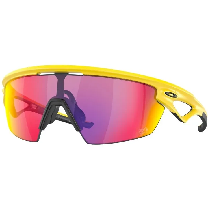 Oakley Sphaera Sport Sunglasses (Prizm Road/Matte Yellow)