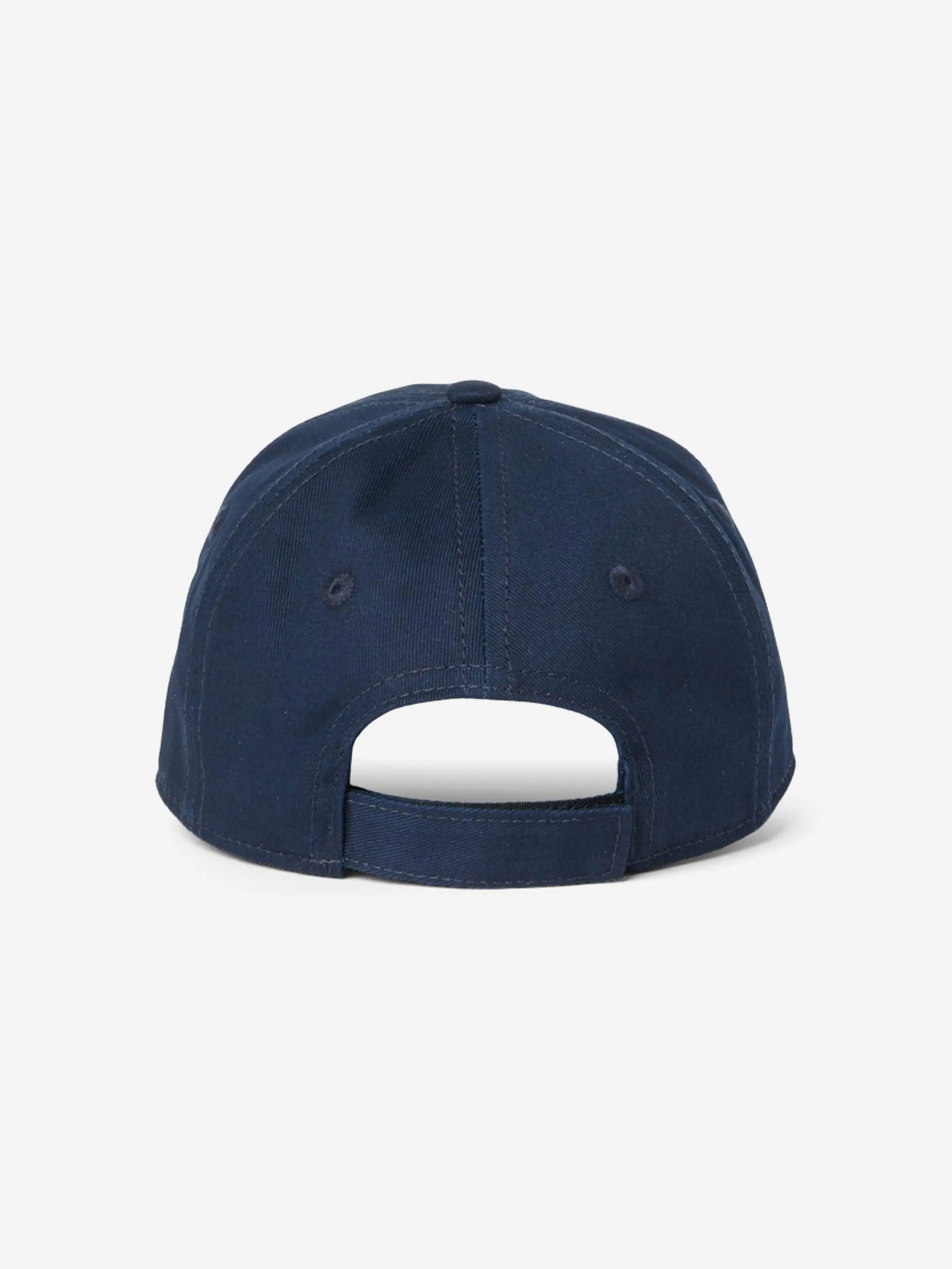 Off-White Kids Big Bookish Baseball Cap in Navy