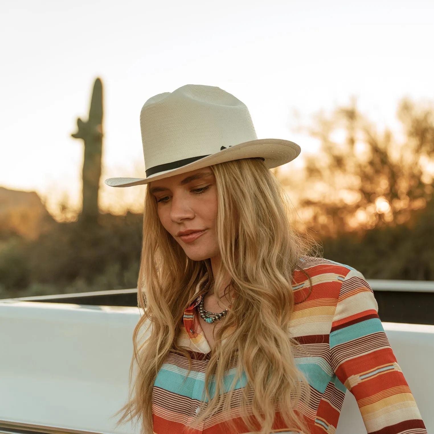Open Road 6X Straw Cowboy Hat -STETSON
