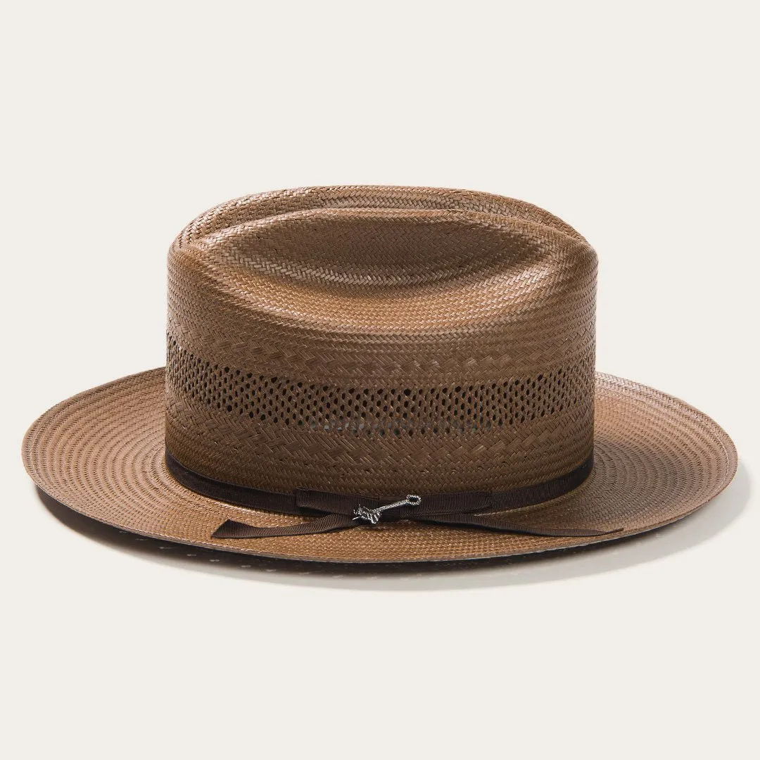 Open Road Vented Straw Cowboy Hat -STETSON