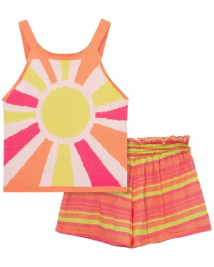 Peek Sun Halter Short Set
