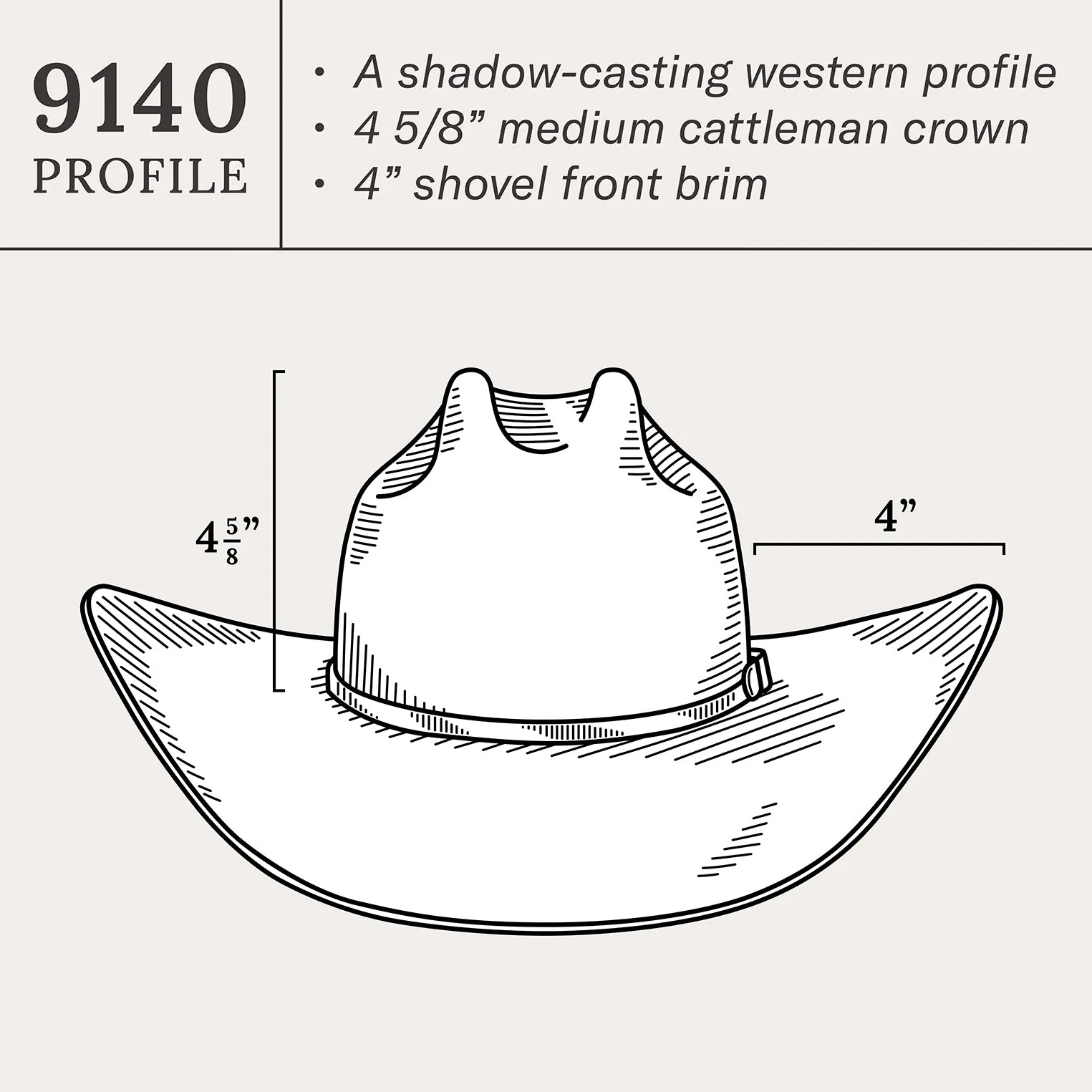 Pismo Cowboy Hat -STETSON