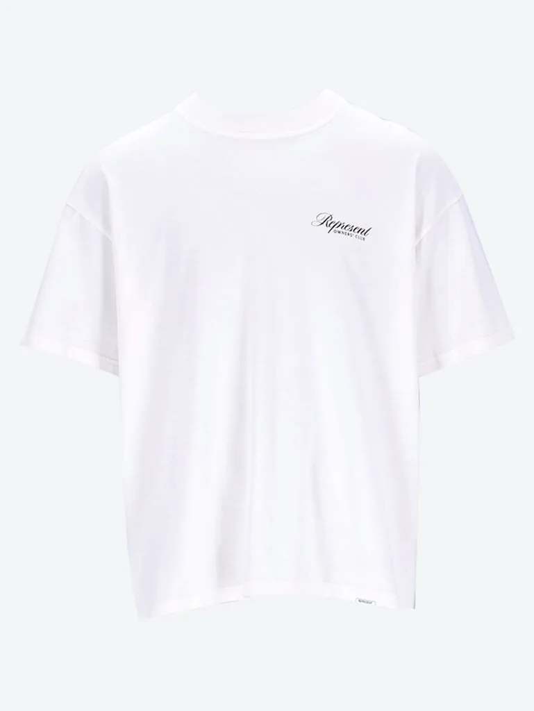 Represent owners club script t-shirt