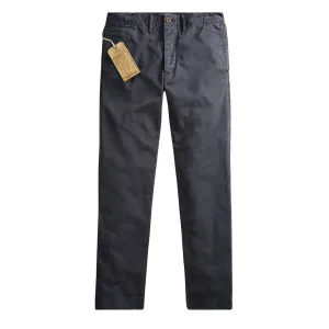 RRL by Ralph Lauren Officers Flat Front Chino Navy