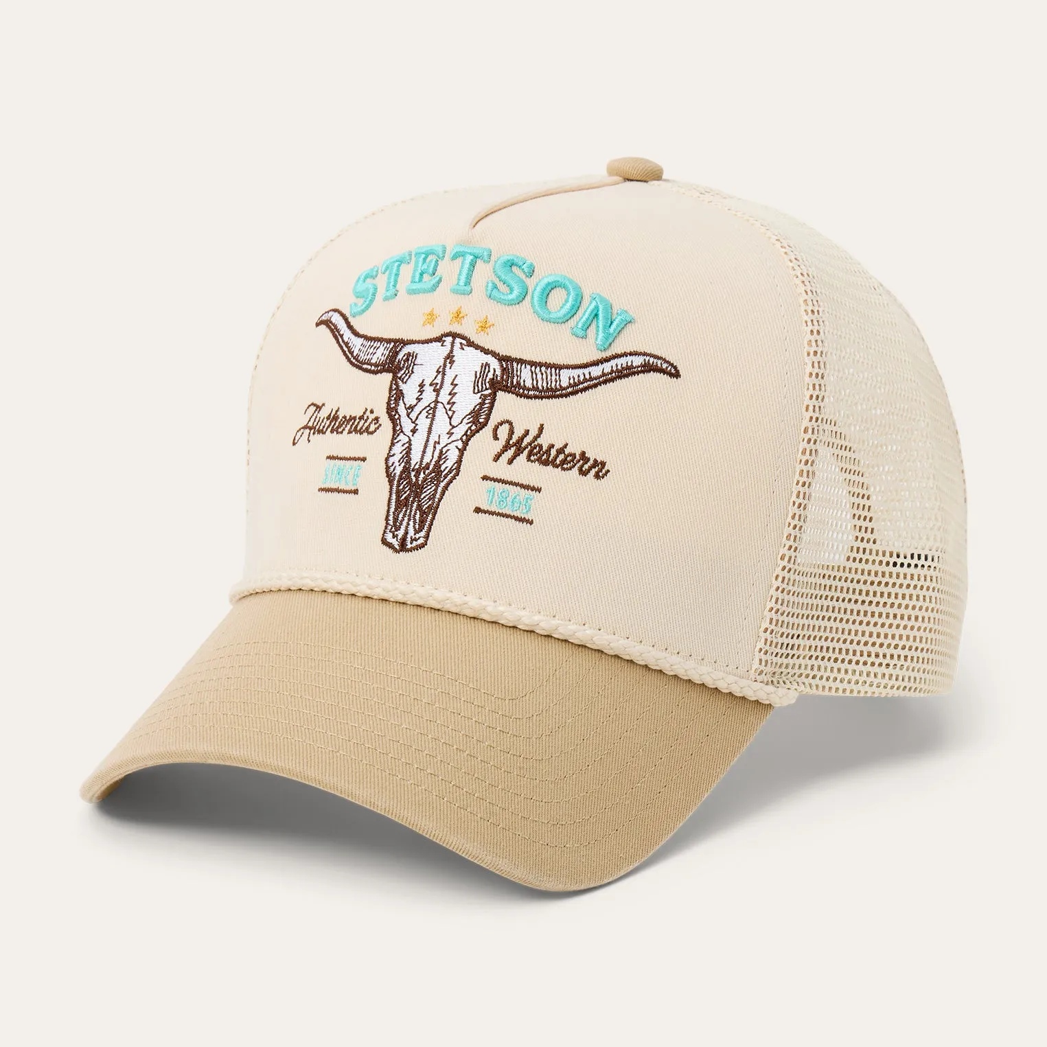 Skull Trucker Hat -STETSON