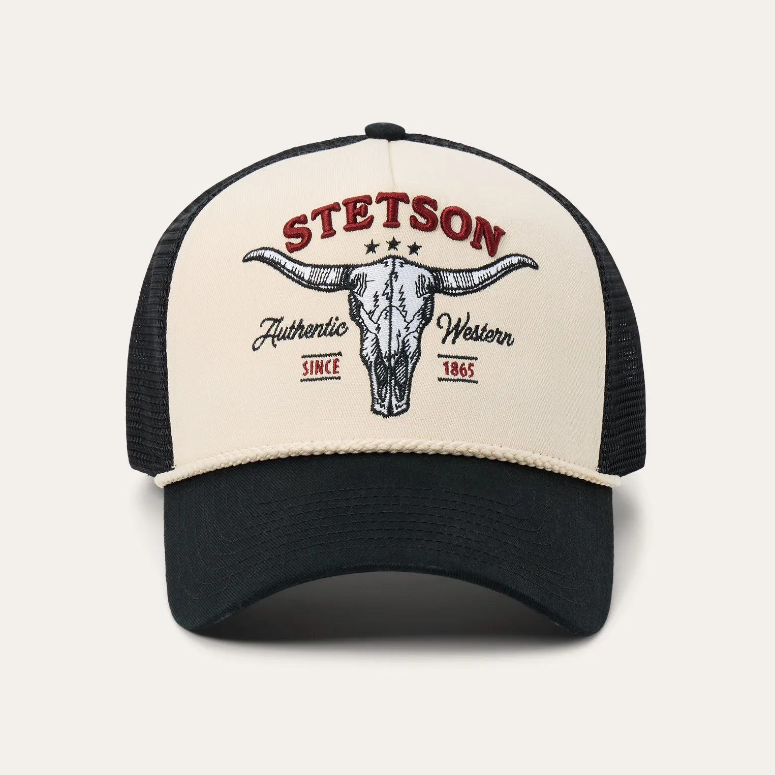 Skull Trucker Hat -STETSON