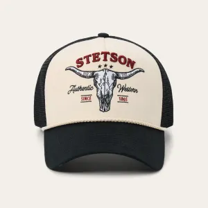 Skull Trucker Hat -STETSON