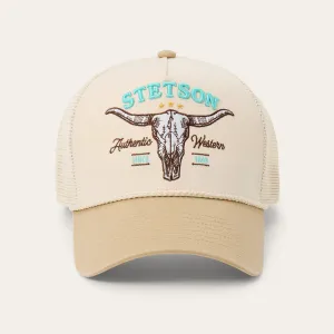 Skull Trucker Hat -STETSON