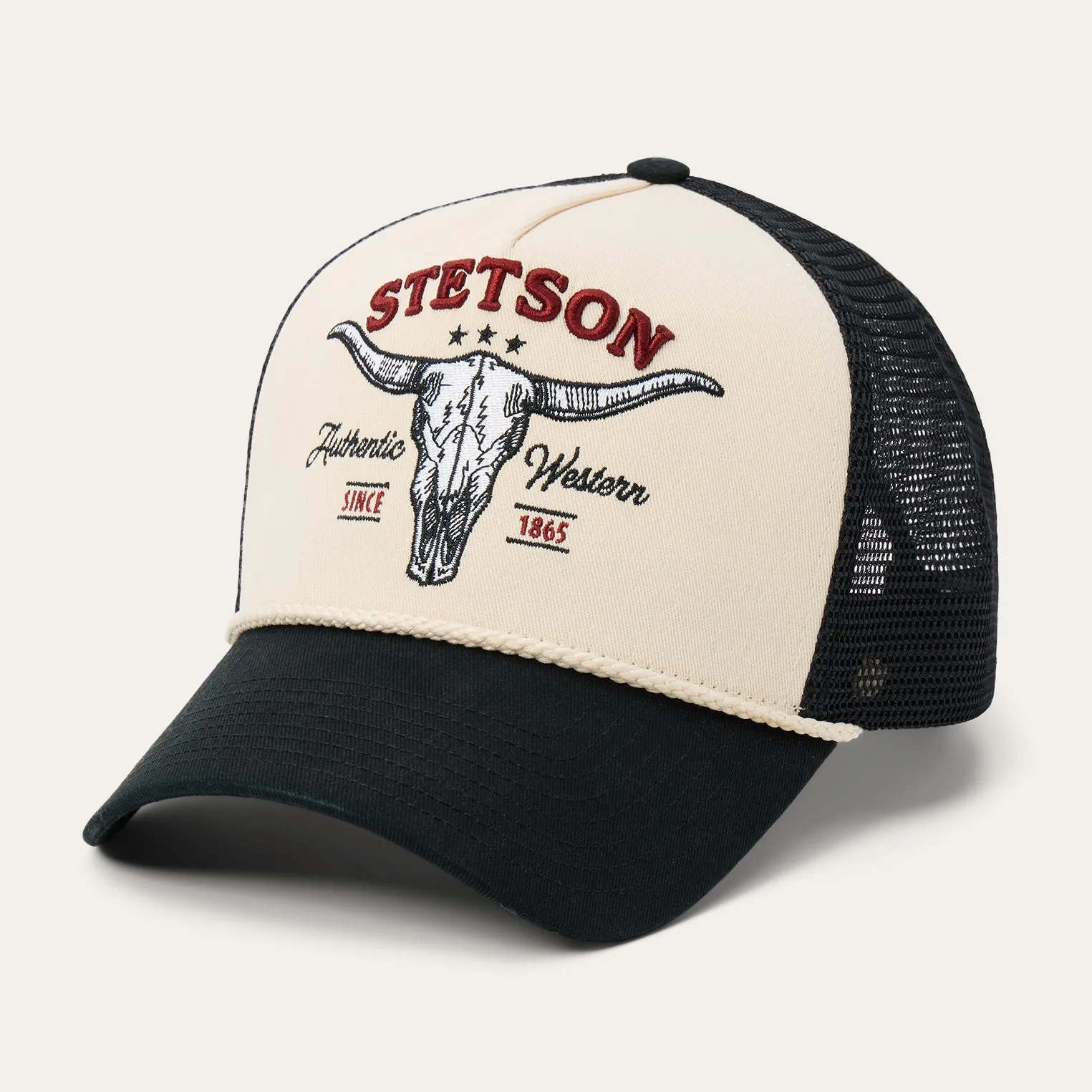 Skull Trucker Hat -STETSON