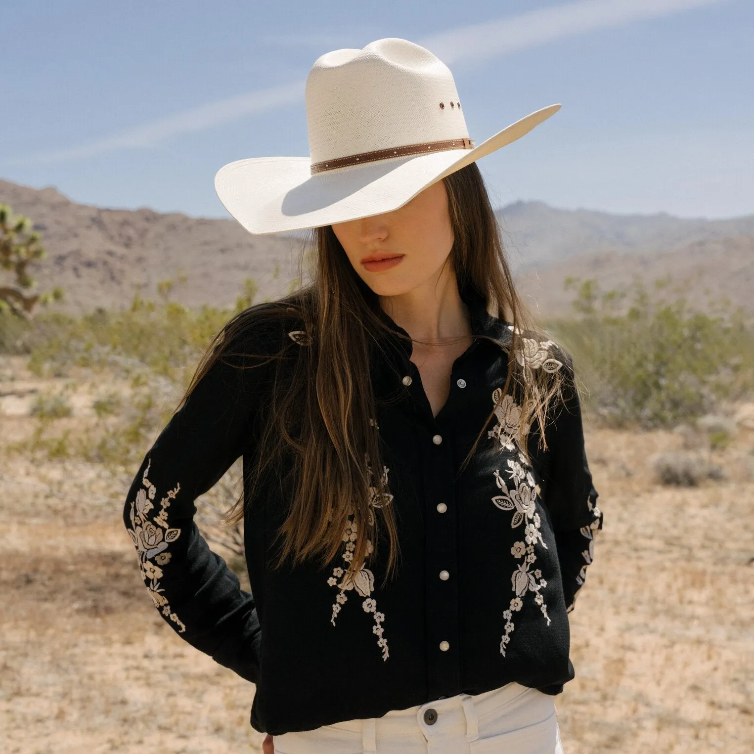 Stanhope 10X Straw Cowboy Hat -STETSON