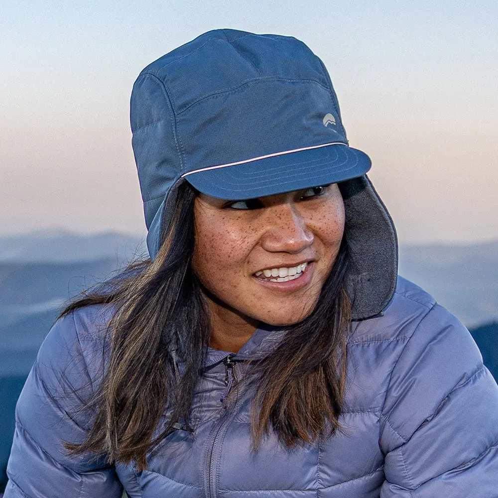 Sunday Afternoons Hats Alpine Quilted Trapper Hat - Smoke Blue