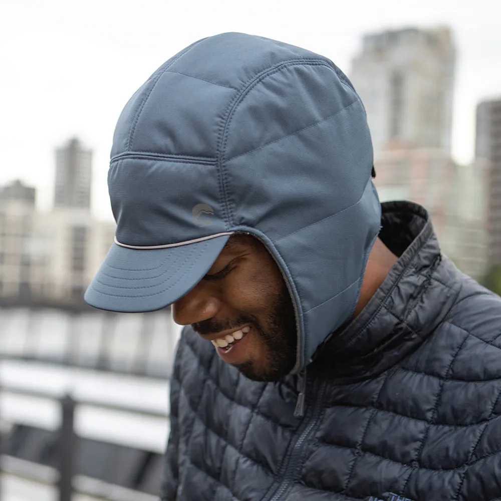 Sunday Afternoons Hats Alpine Quilted Trapper Hat - Smoke Blue