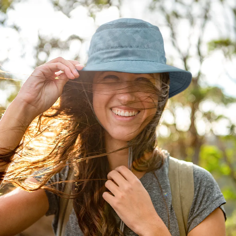Sunday Afternoons Hats Solar Recycled Water Repellent Bucket Hat - Blue