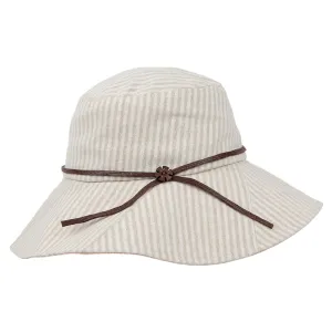 sur la tête Soleil Packable Sun Hat - Beige