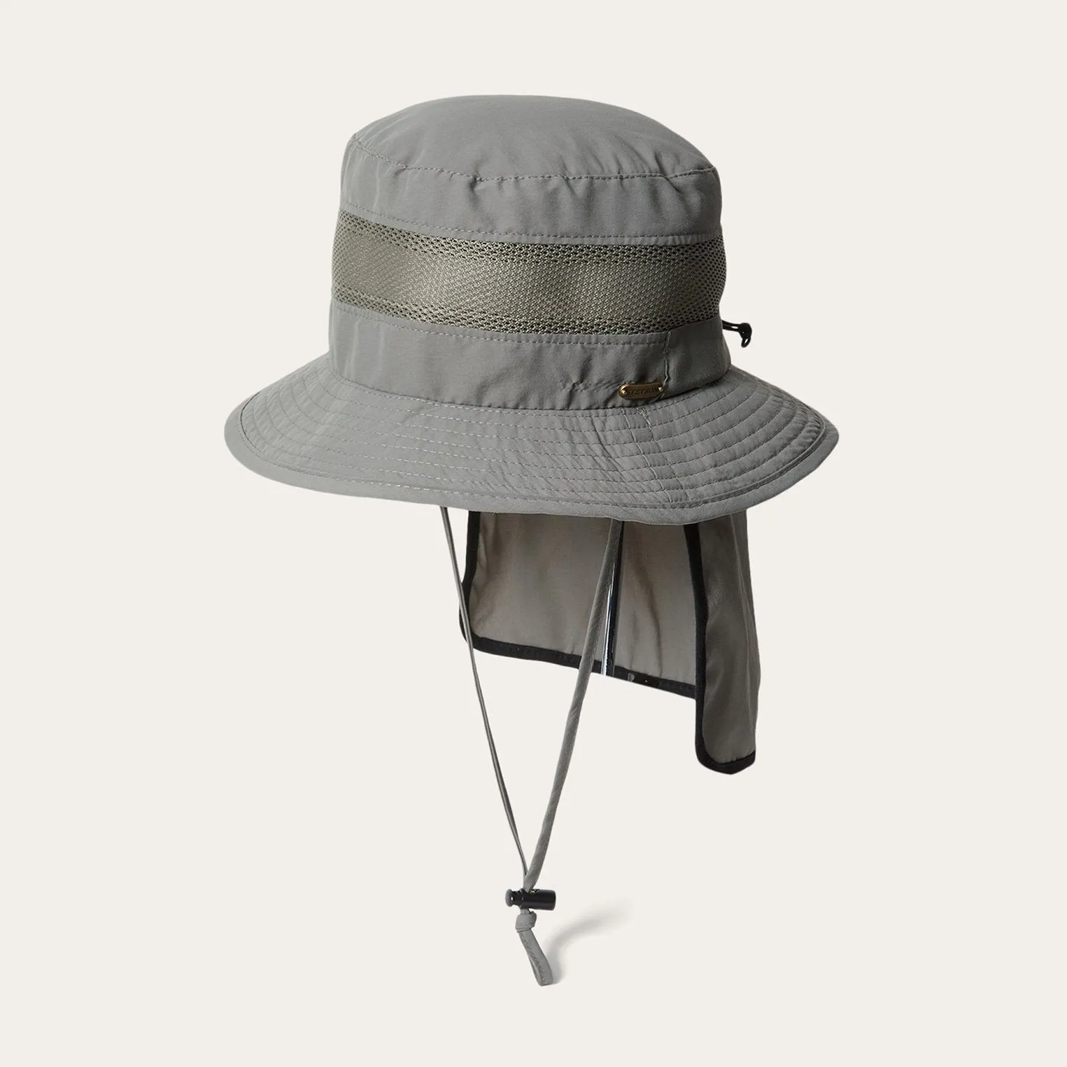 Switchback 'No Fly Zone' Mesh Bucket Hat -STETSON