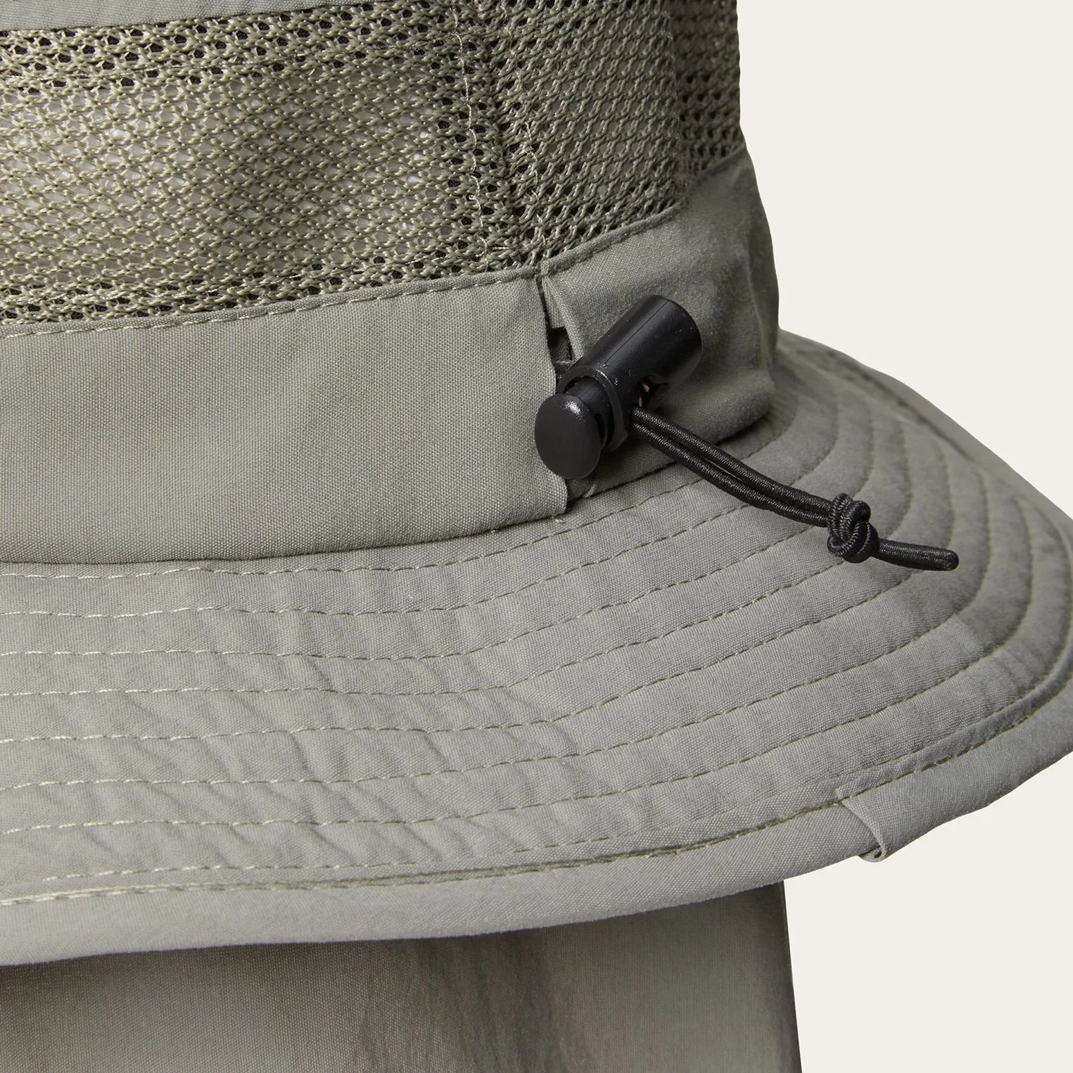 Switchback 'No Fly Zone' Mesh Bucket Hat -STETSON