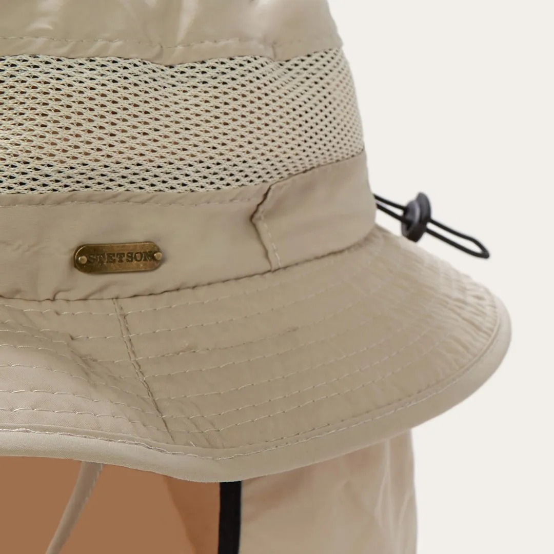Switchback 'No Fly Zone' Mesh Bucket Hat -STETSON