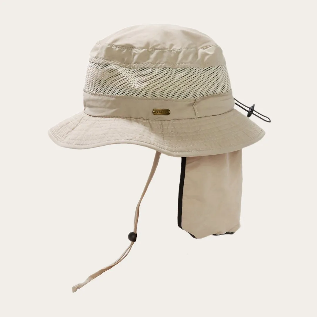 Switchback 'No Fly Zone' Mesh Bucket Hat -STETSON
