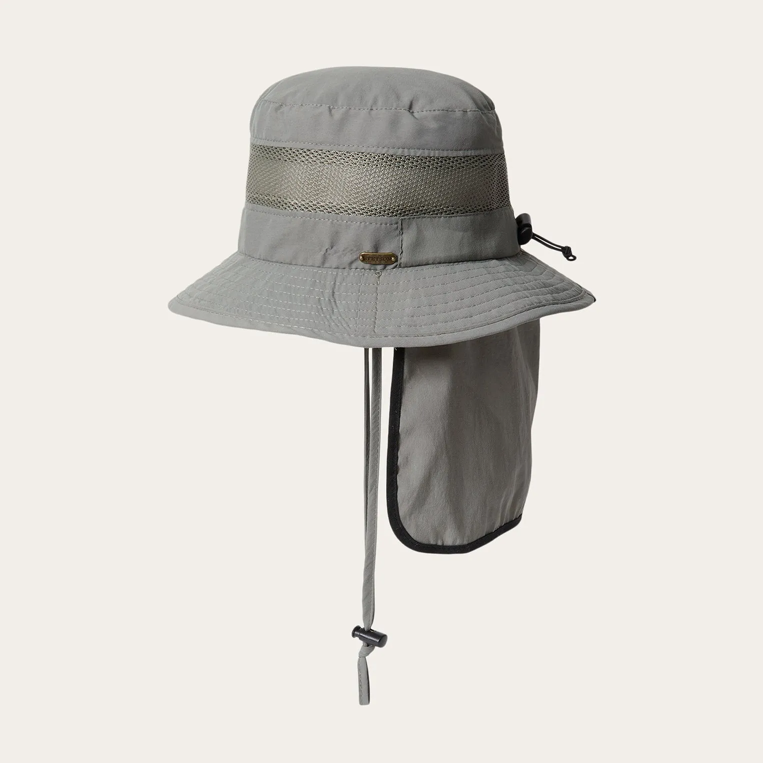 Switchback 'No Fly Zone' Mesh Bucket Hat -STETSON
