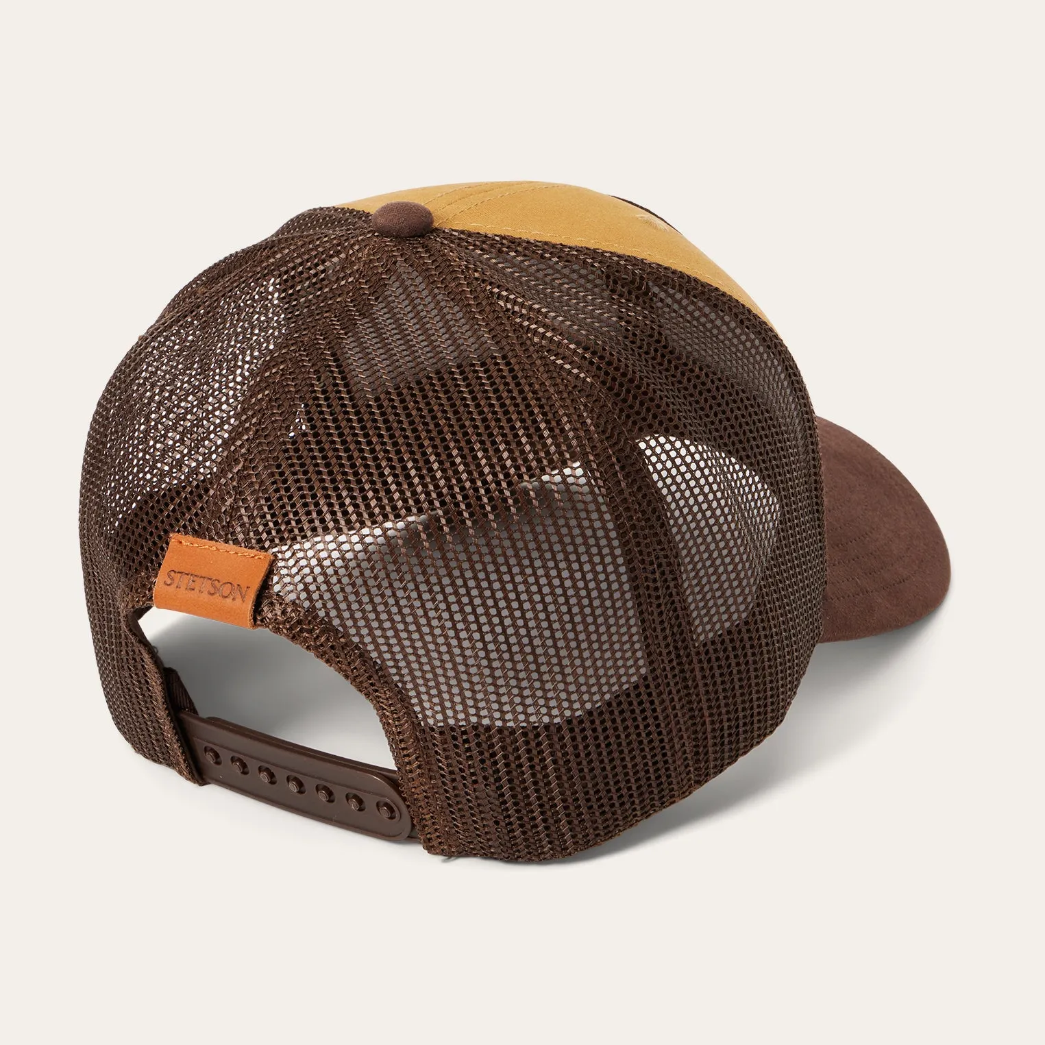 Tan Sunset Trucker Cap -STETSON