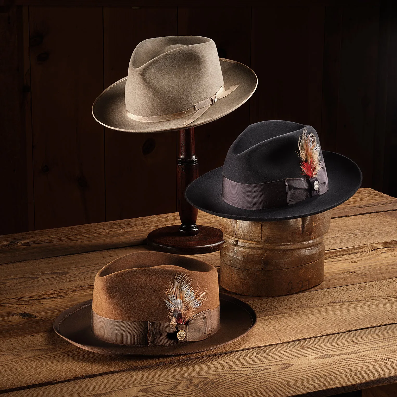 Temple Fedora -STETSON