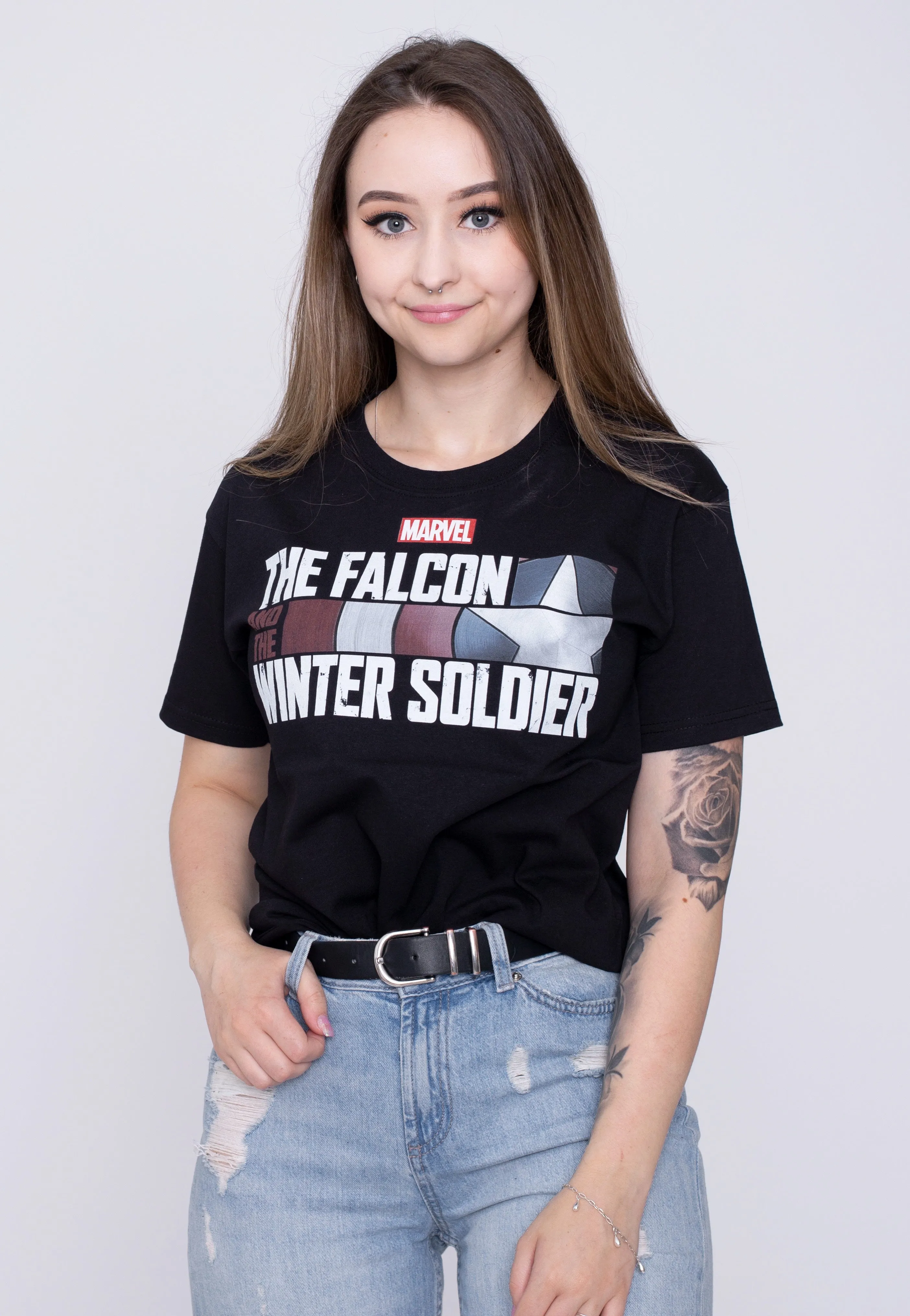 The Falcon & The Winter Soldier - Logo - T-Shirt