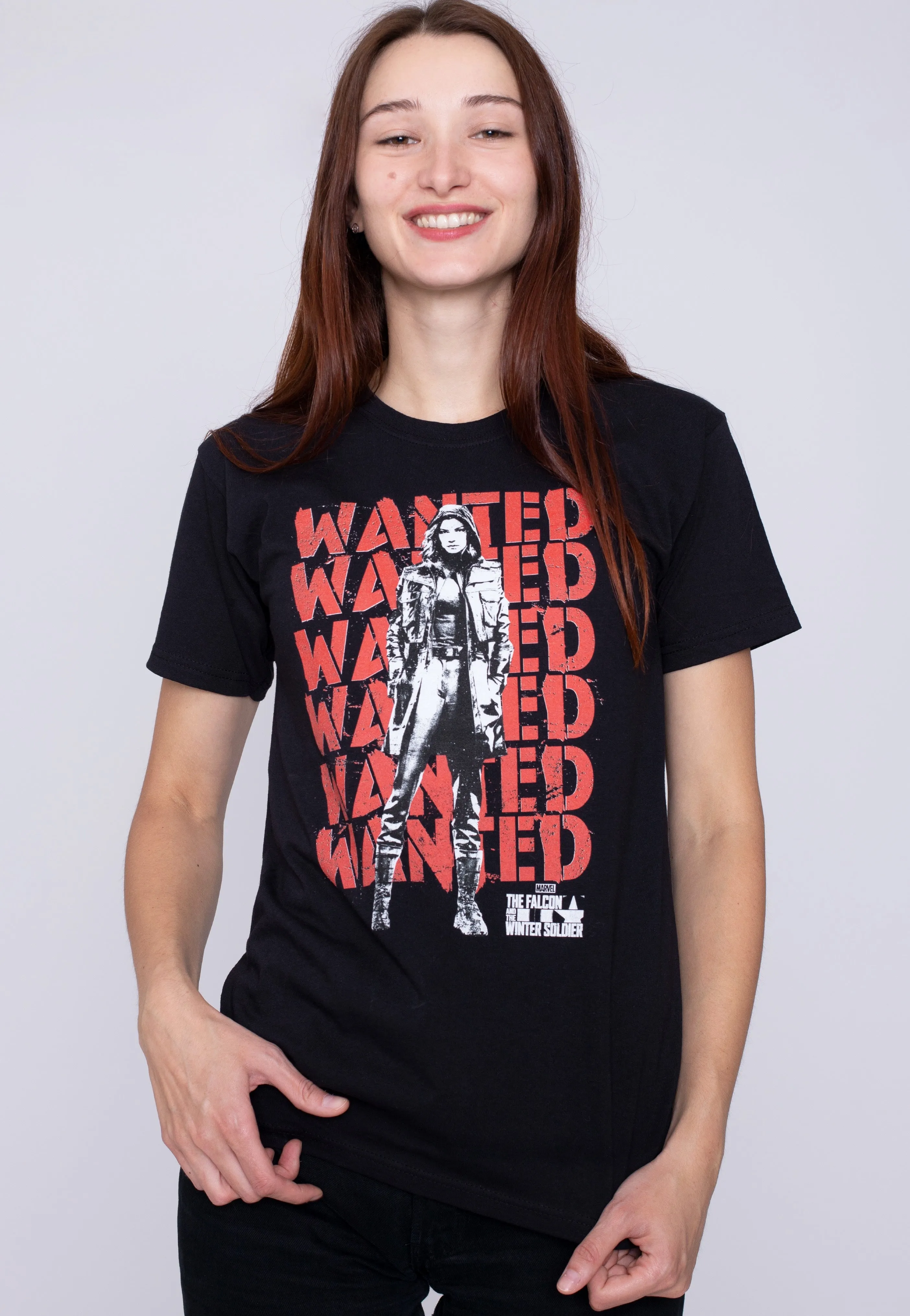 The Falcon & The Winter Soldier - Wanted Repeating - T-Shirt