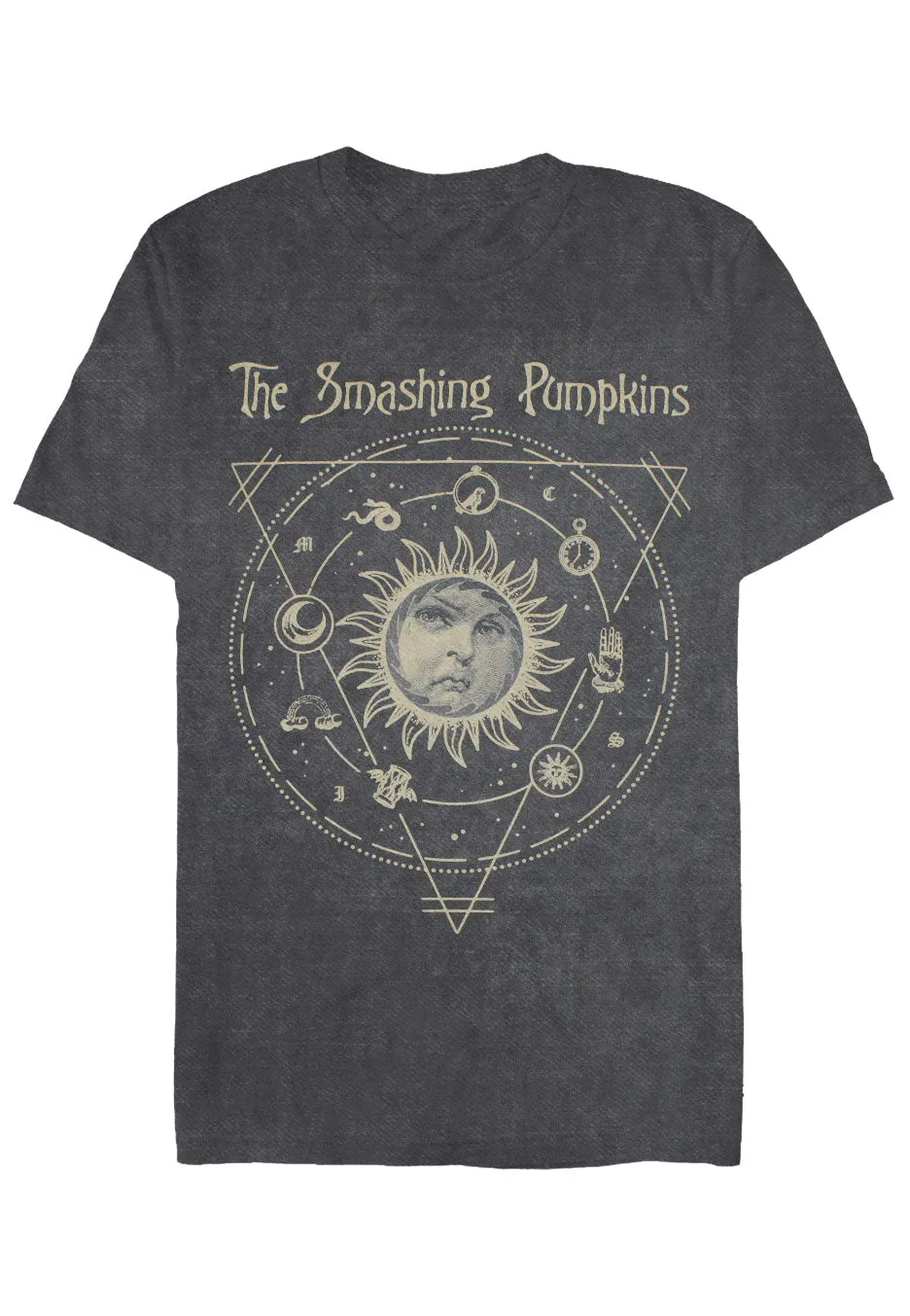 The Smashing Pumpkins - Celestial Sun Stone Wash - T-Shirt