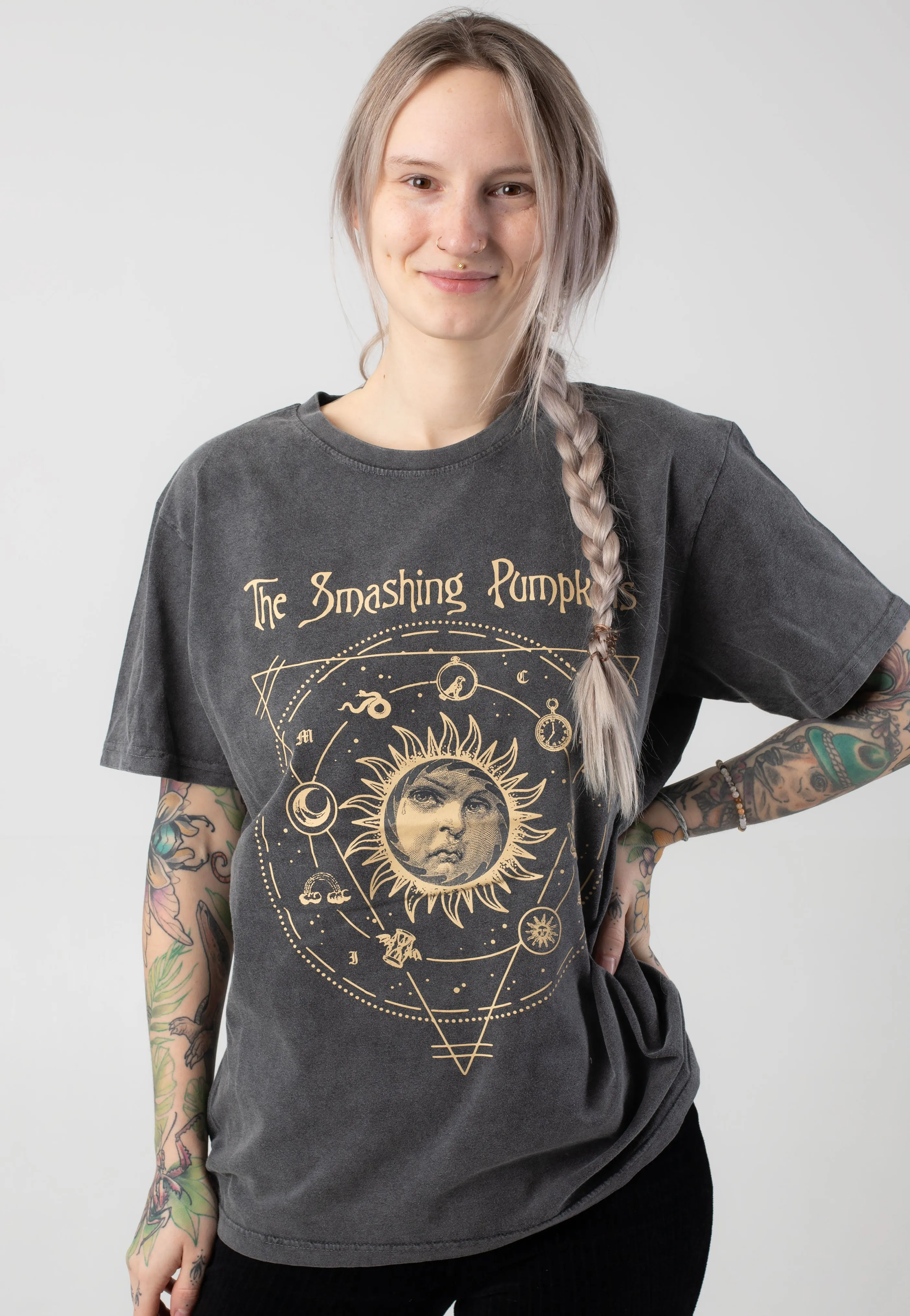 The Smashing Pumpkins - Celestial Sun Stone Wash - T-Shirt