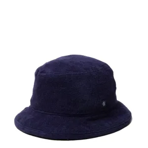 Thing Fabrics Short Pile Bucket Hat Navy