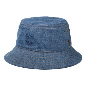 Timberland Hats Heritage Cotton Canvas Bucket Hat - Denim