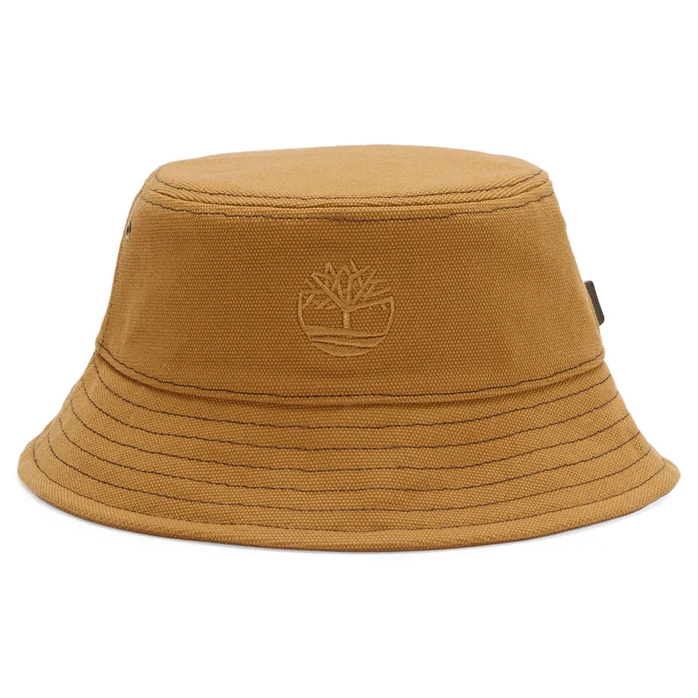 Timberland Hats Heritage Cotton Canvas Bucket Hat - Wheat