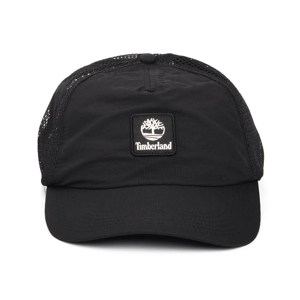 Timberland Hats Soft Structured Recycled Trucker Cap - Black
