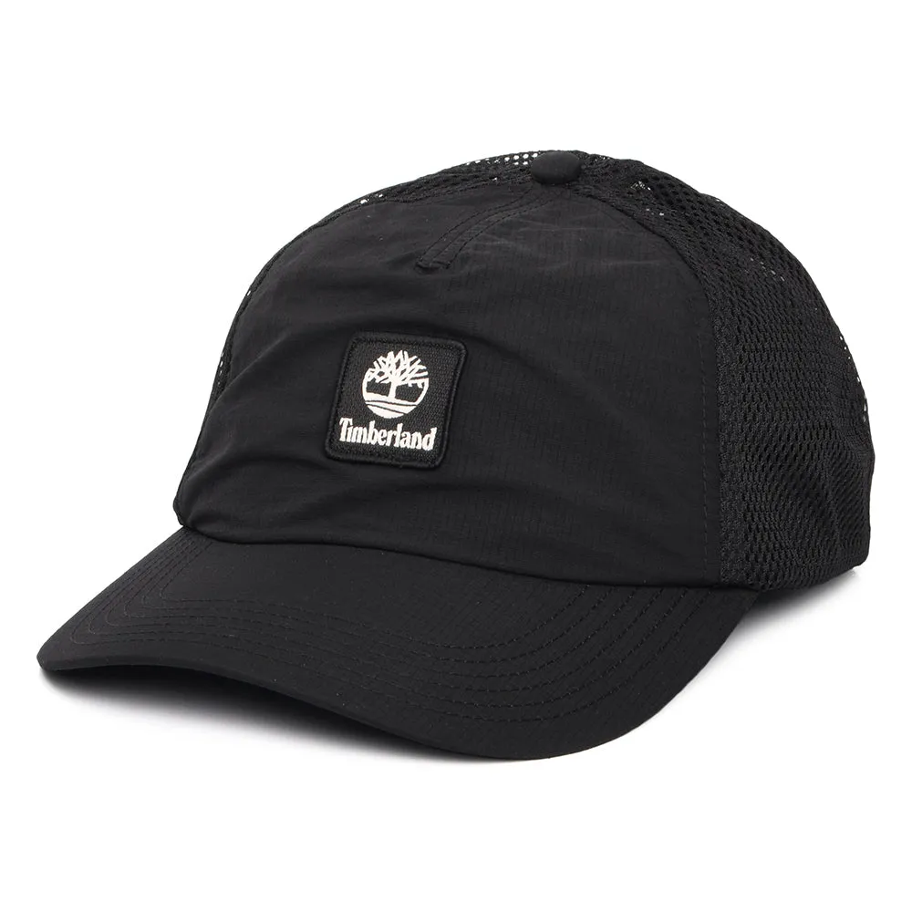 Timberland Hats Soft Structured Recycled Trucker Cap - Black
