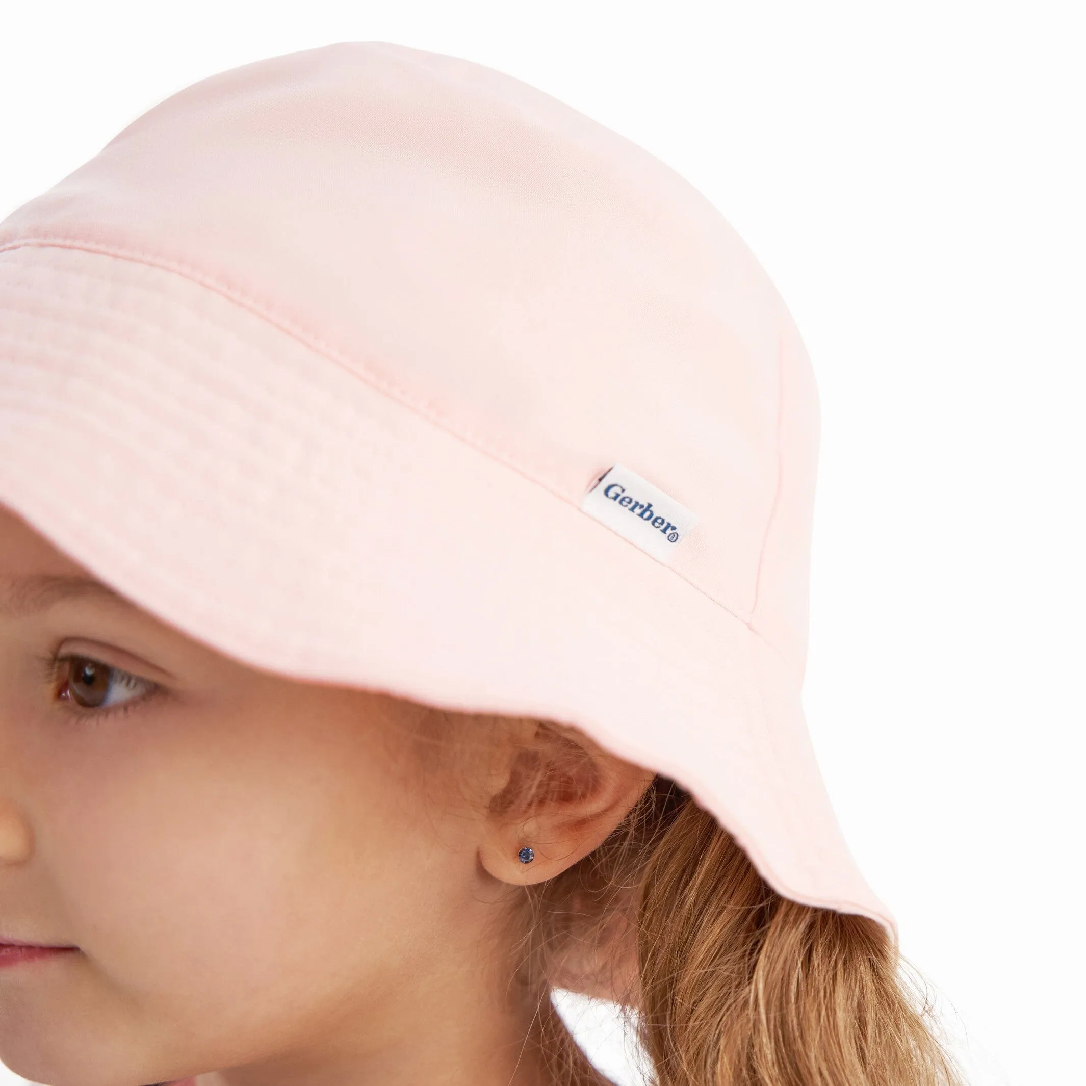 Toddler Neutral UPF 50  Blush Sun Hat Gerber Childrenswea