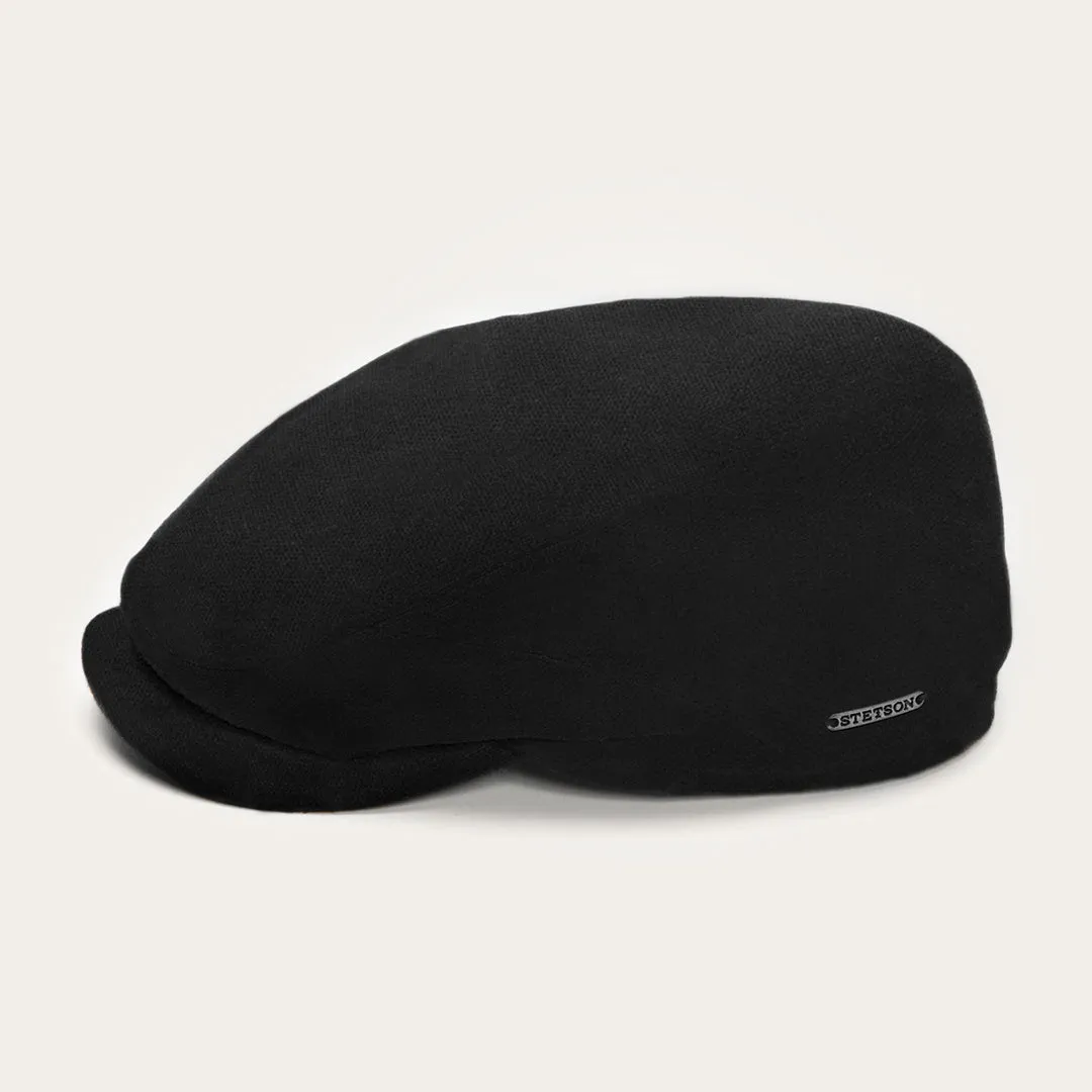 Virgin Wool & Cashmere Driver Cap -STETSON