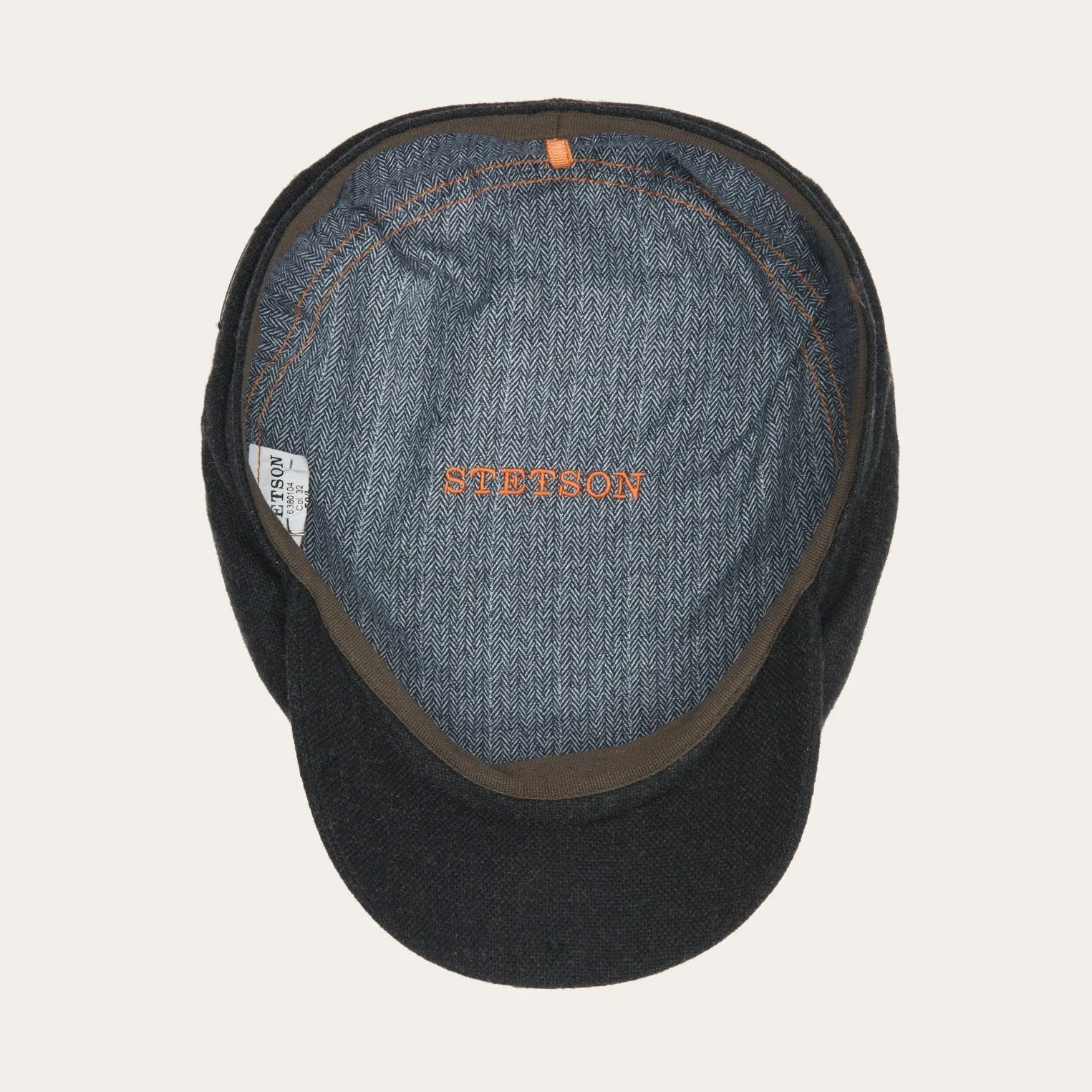 Virgin Wool & Cashmere Driver Cap -STETSON