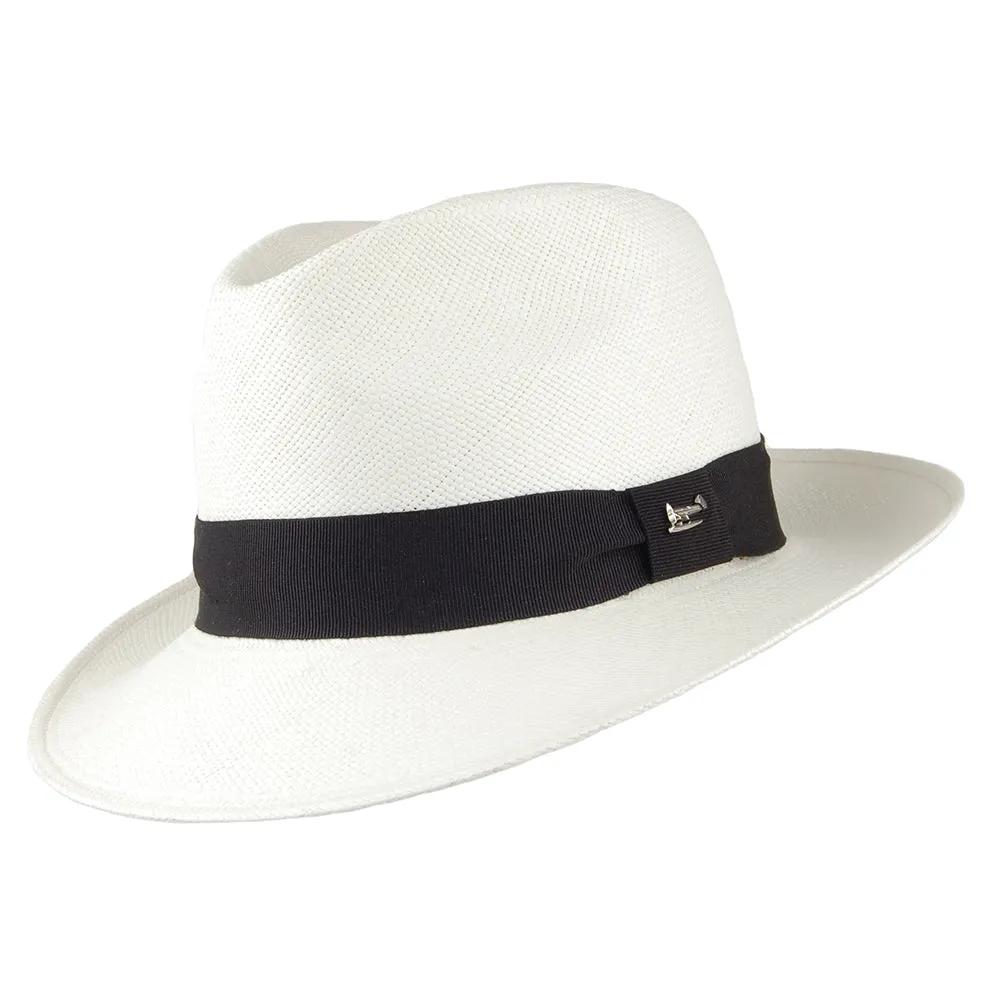 Whiteley Hats Good Wood Panama Fedora Hat - Bleach