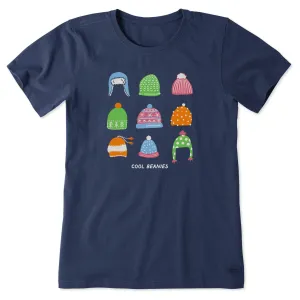 Women's Cool Beanies Short Sleeve Crusher Tee Life is Good