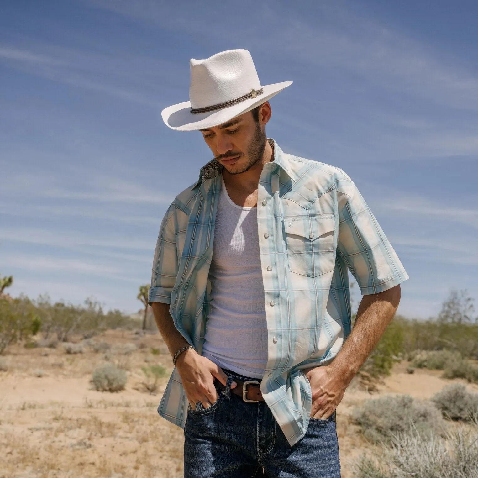 Woodrow Straw Hat -STETSON