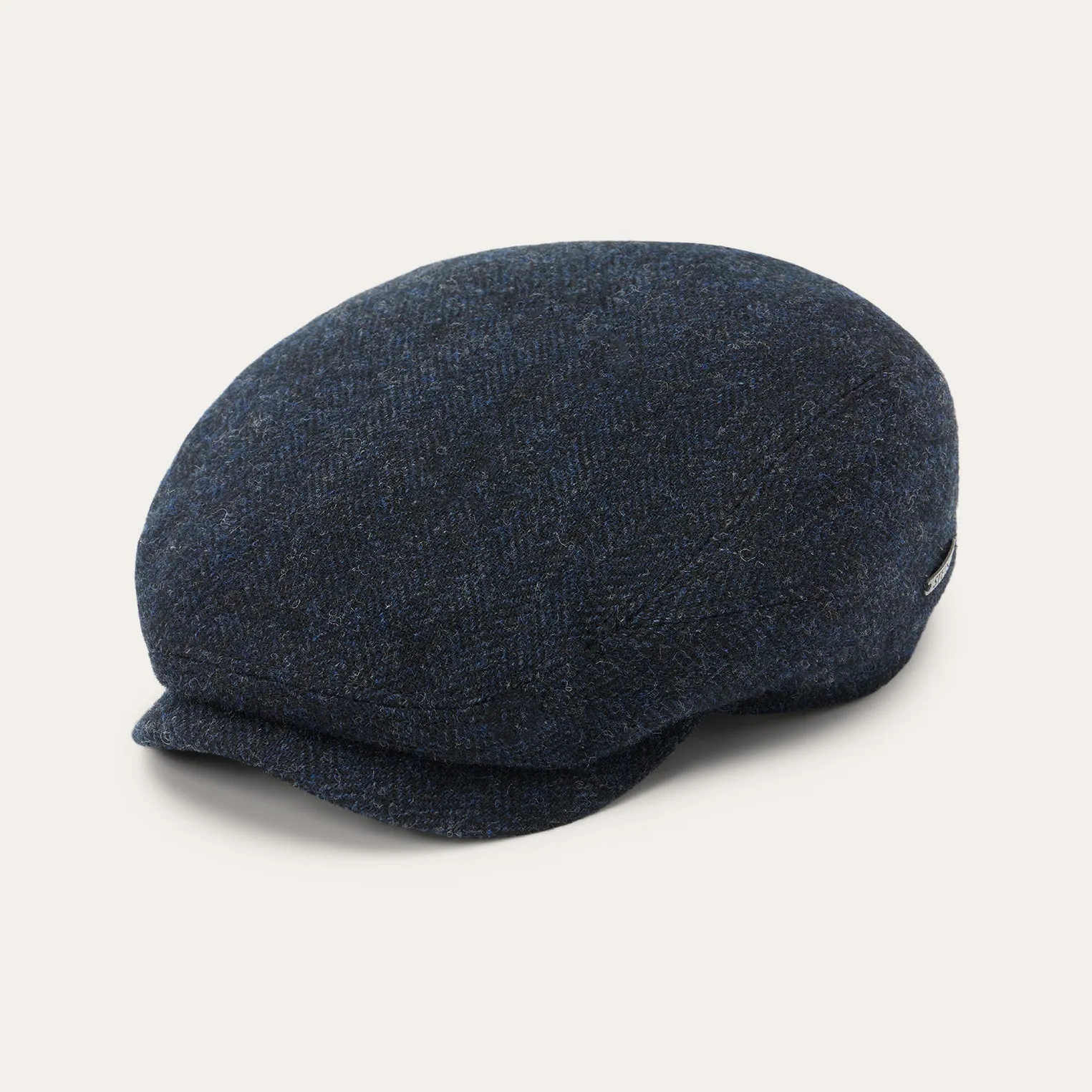 Wool Herringbone Driver Cap -STETSON