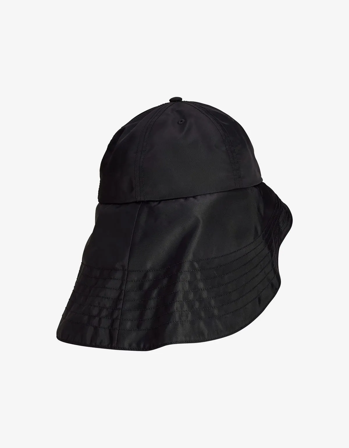 Y-3 Black Straps Hat